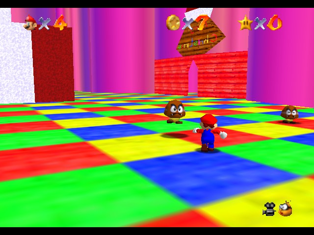 Super Mario 64 Christmas Land Screenshot 1